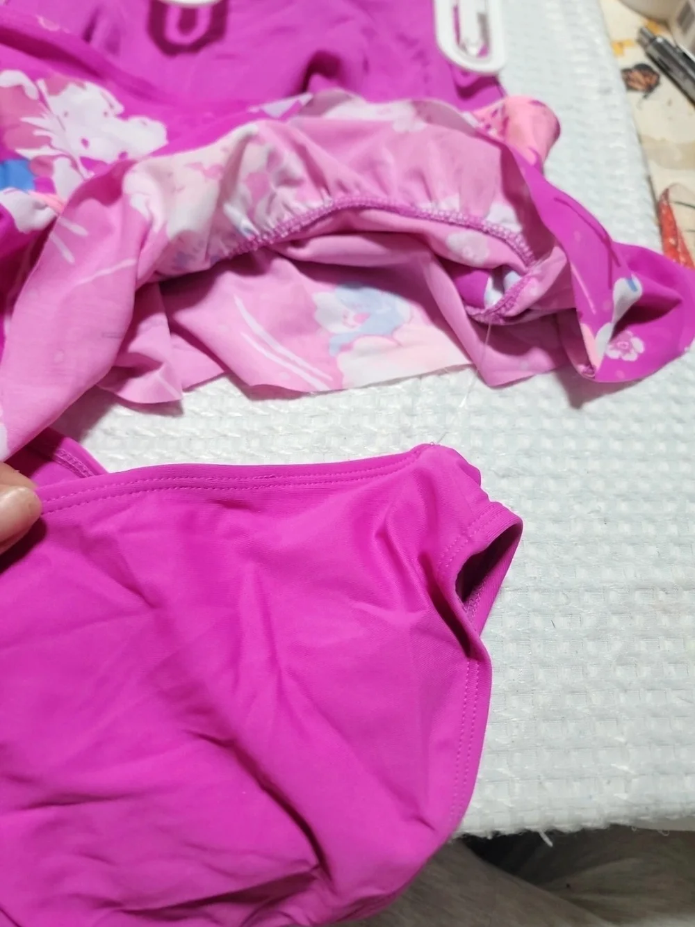 Old Navy girls 2 piece bathing suit size large